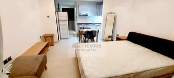 FURNSIHED STUDIO // POOL VIEW // READY TO MOVEIN YEARLY AED:42K