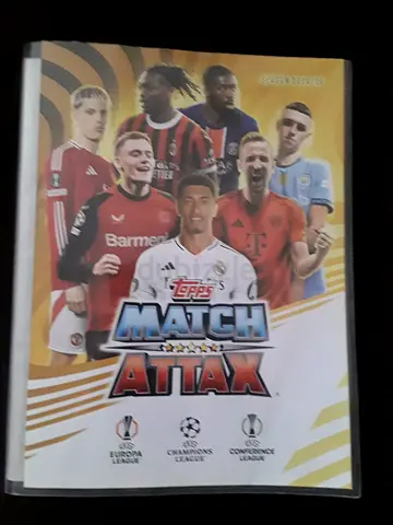 Selling match attax 24/25 binder 79% complete