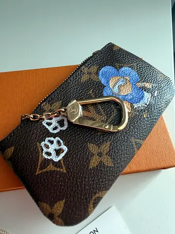 Louis Vuitton Monogram Key Pouch from 2025 Vivienne Holiday Collection - Brand New