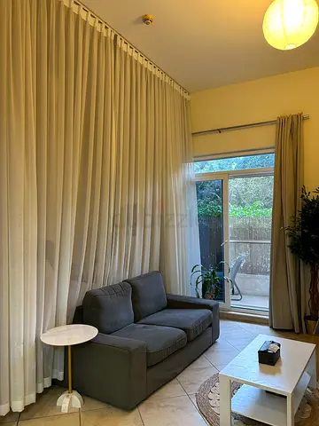 Sofa with free chair and free bamboo rug