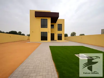 فيلا واسعة بست غرف نوم وحديقة كبيرة | جاهزة للسكن