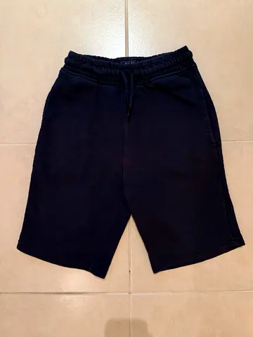 NEXT Blue Dark Navy Regular Fit Basic Shorts - Age 11