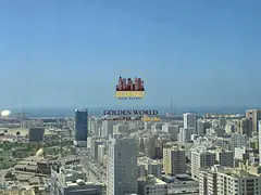 1-Bedroom Master Apartment in Al Qasimia Sharjah with Open Sea View, Spacious Kitchen and Built-in W
