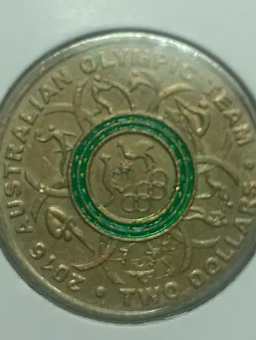 2016 Australian Olympic Team Commemorative $2 Coin (Single)