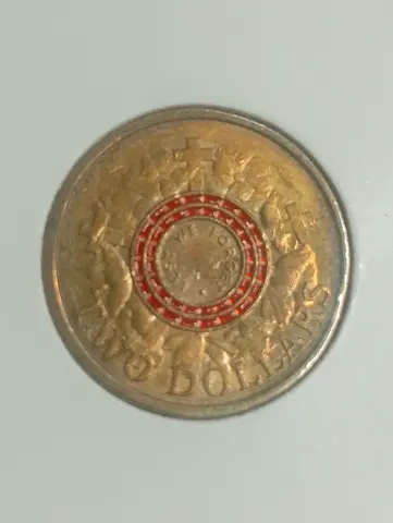 Two-Dollar Bimetallic Commemorative Coin