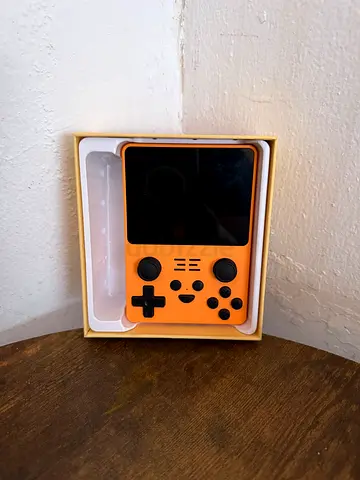 Powkiddy RGB20S portable retro handheld gaming console (in box)