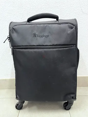 soft carry-on suitcase - with wheels