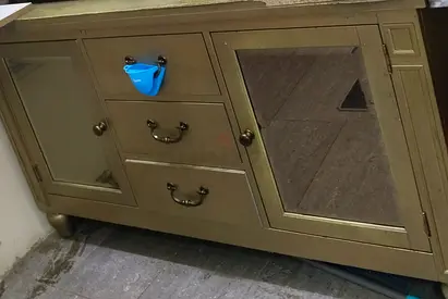 My mirrored sideboard cabinet with drawers