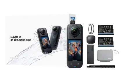 Insta360 X5 8K 360 Action Camera - Full Kit (Excellent Condition)