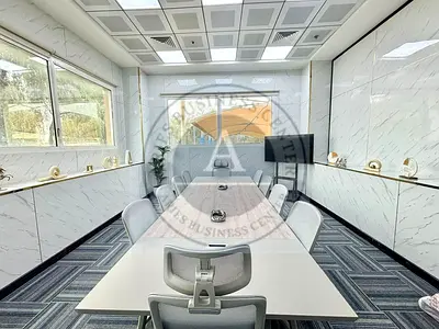 NEW EXECUTIVE OFFICES WITH DEWA CHILLER WIFI FREE | PRIME LOCATION