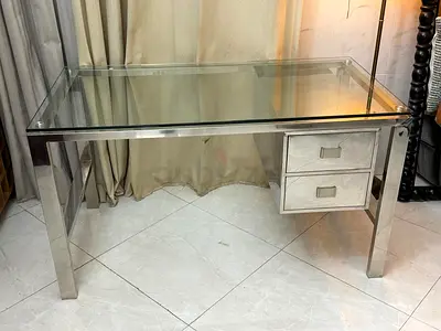 Marina Home Office Mirrored Writing Desk