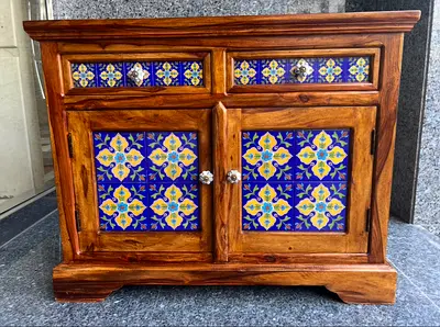 Marina solid wood sideboard- side cabinet