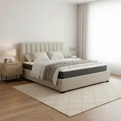 Brand new Queen size bed storage bed with medical mattress good Quality Queen bed