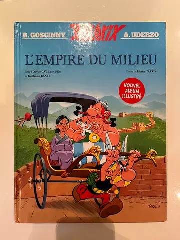 Asterix - LEmpire du Milieu (French hardcover) - personal copy, good condition