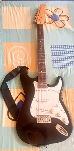 Black Electric Guitar for Sale