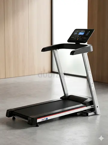 Lightly used compact motorized treadmill – ideal for home cardio