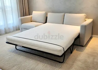 Ikea Vimle three Seater sofa bed with mattress