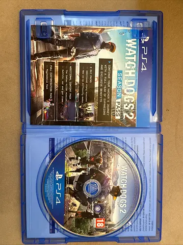Watch Dogs 2 (PS4) - Disc  Case