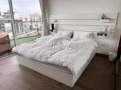 Bed with Storage  Mattress