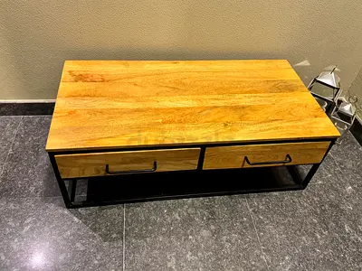 Mango Wooden Coffee Table with storage