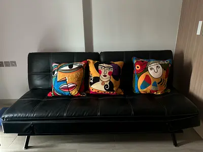 Modern Black Sofa Bed
