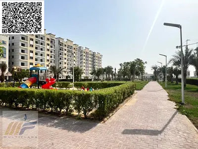 شقة واسعة بغرفة نوم واحدة في قرية الأميرة، بنظام التقسيط المباشر من المطور خلال 7 سنوات. موقع مميز، حديقة، ومنطقة ألعاب للأطفال.