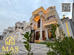🏡 Luxury Villa for Sale | Al Helio 2 | Facing Al Hamidiya Park | Classic Stone Design | VIP Finis