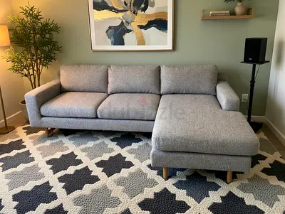 West elm Eddy L shape sofa