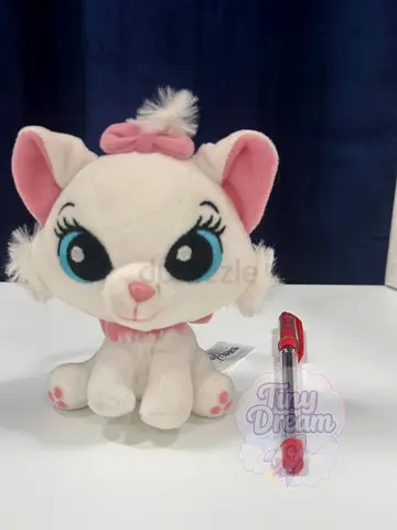 Disney Parks Marie plush keychain inspired by the movie The Aristocats