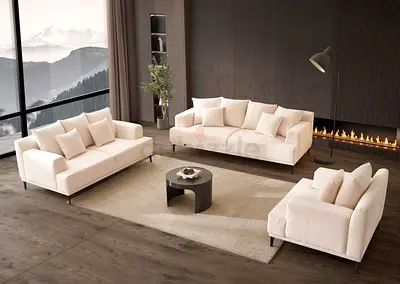 Fine Living Sofa – معيشة راقية