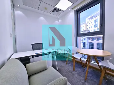 Office with Window | 130 Sqft | Serviced | Business Village Deira