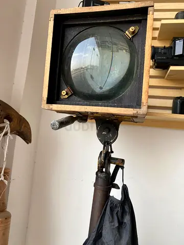 Vintage Magnifying Glass with Stand