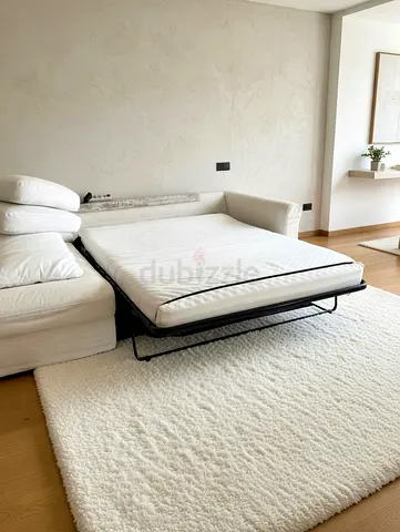 Ikea Gronlid pull out sofa bed with storage space