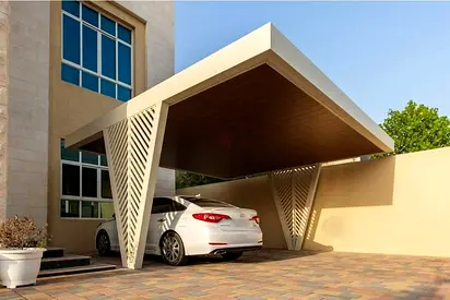 Luxury car need Luxury pergola.