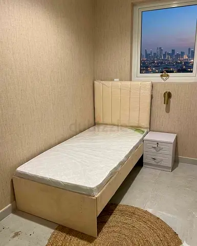 Luxury Design Fabric Valvet Single Bed New For Sale