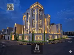 Villa for sale, ready to move in, in one of the most prestigious areas of Ajman, with electricity, w