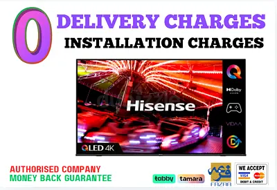 Hisense 100 inch TV Smart QLED Smart 4K / 144Hz/ Brand New