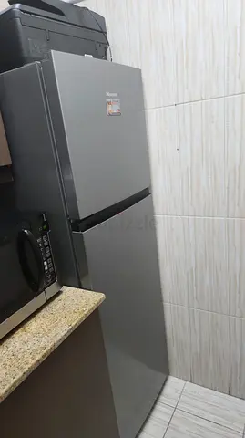 My 2-door silver refrigerator - good condition