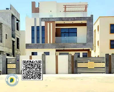 For sale at an excellent price: a 6-bedroom villa with a roof terrace in Al Zahiyah, Ajman. 100% bank financing available.