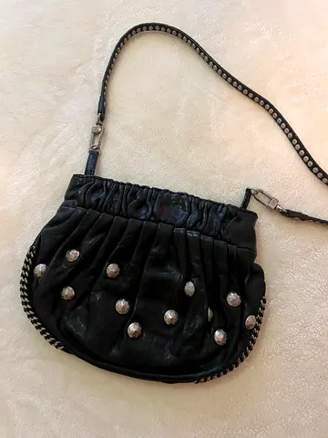 Diane VON F Furstenberg leather bag. Authentic