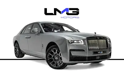 2024 ROLLS ROYCE GHOST BLACK BADGE | DELIVERY MILEAGE | STARLIGHT | REAR TVS | CARBON RIMS