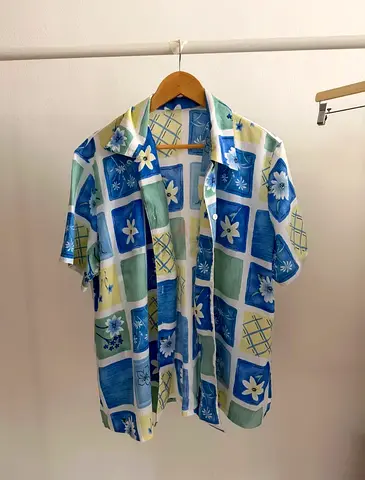 Vintage Summer Shirt - Size L-XL