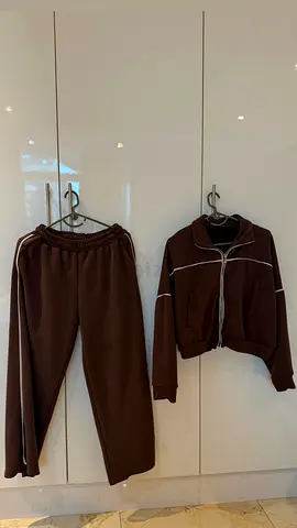 Cozy Brown Tracksuit Set