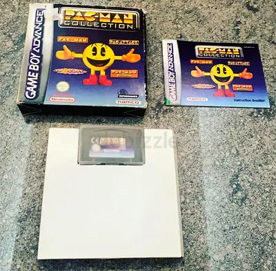 Pac-Man Collection (Nintendo Game Boy Advance, 2001) - In Box w/ Booklets