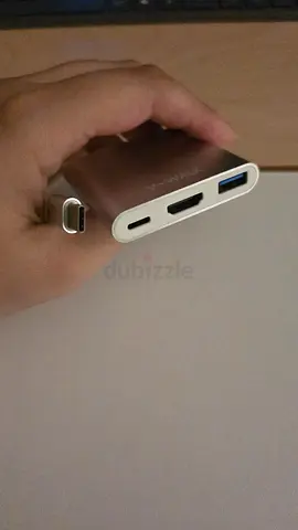 Type C Dongle with 3 Slots - HDMI USB and Type C Port