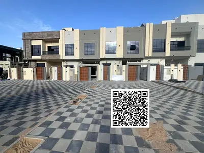 Luxury villa for sale in Ajman – Al Helio 2 | First occupant | Freehold | Special price including registration and transfer fees. Exceptional location