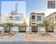 Villa for sale at Ajman. Al Helio1 area ,4 master room, 2 hall, big kitchen, maid room , Freehold al