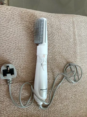 Panasonic Heated Hair Straightening Brush (White) - Used, Working