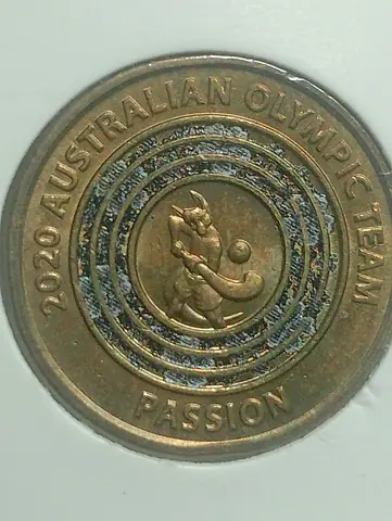 2020 Australian Olympic Team Passion Commemorative Coin