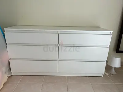 IKEA White 6-drawer dresser - Chest of drawers
